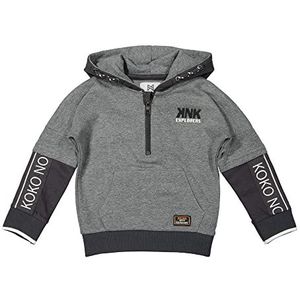 Koko Noko Jongens sweater, Grey Melee, 6 Maanden