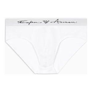 EMPORIO ARMANI Slips voor heren, Wit, S