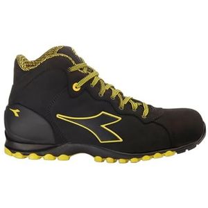 Diadora - Beat DA2 Mid - Werkschoen - Zwart - Nubuckleer
