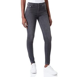 French Connection Dames Rebound Sustainable Denim 30"" Skinny Jean, Charcoal, 12