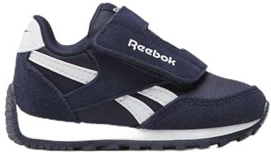 Reebok Unisex Baby Glide Low Hook & Loop sneaker, vectornavely/wit, 19,5 EU, Vectornavy white, 19.5 EU