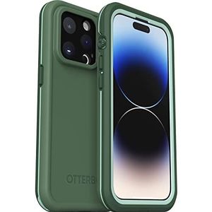 OtterBox Fre-hoes voor iPhone 14 Pro voor MagSafe, waterdicht (IP68), schokbestendig, vuilbestendig, gestroomlijnd en dun met ingebouwde schermbeschermer, 5x getest volgens militaire standaard, Groen