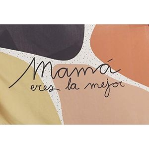 UO sjaal rechthoekig Mama Eres la besor, wit (wit 001), één maat (maat van de fabrikant: één maat) voor dames