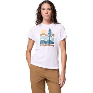 Columbia - Ruby Springs Graphic - T-shirt - Dames - Korte Mouwen - Pack van 1