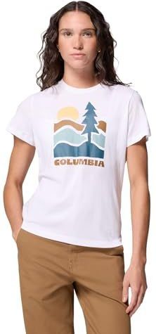 Columbia - Ruby Springs Graphic - T-shirt - Dames - Korte Mouwen - Pack van 1