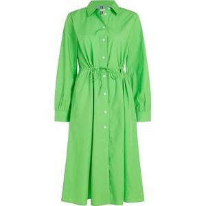 Tommy Hilfiger Hemdjurken voor dames, Lente Lime, 64