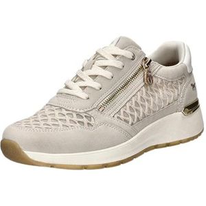 Mustang Dames 1487-304 Lage veterschoen, ivoor, 38 EU, ivoor, 38 EU