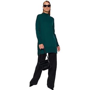 Trendyol Trui - Groen - Regular fit, Donkergroen, M, Donkergroen, M
