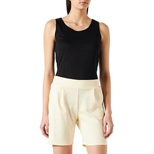 ICHI IHKATE SHO3 dames sweatshorts bermuda shorts korte broek met stretch aandeel; regular fit, Vanilla Custard (120815), L