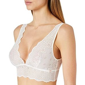 Skiny Dames Soft BH Bamboo Lace BH T-Shirt Dames, Ivoor, 36