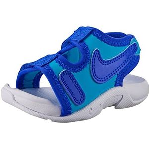 Nike Sunray Adjust 6 Sneakers voor jongens, Lightning blauw loper blauw wit, 33.5 EU