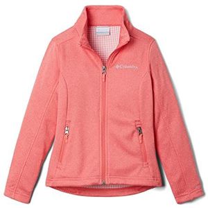 Columbia Park View fleece Full Zip voor meisjes, Blush Pink Heather, XL