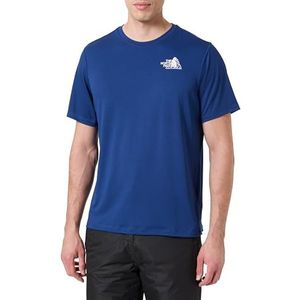 The North Face - NF0A895JD1R - T-Shirt - Blauw - Katoen