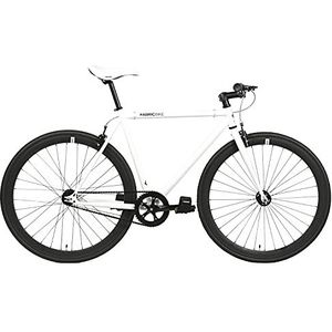 FabricBike Original heren fiets, wit en zwart 2.0, klein