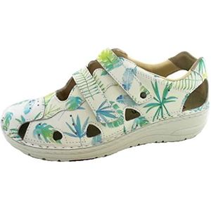 Berkemann Larena sneakers voor dames, tropical bladeren, 38 EU, Tropical Leaves, 38 EU