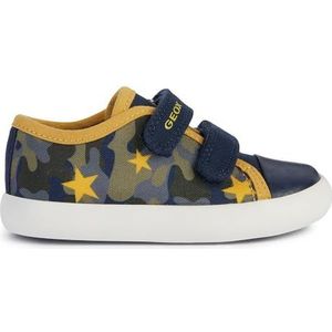 Geox Baby Jongens B GISLI Boy B Sneaker, Navy/Ochre, 20 EU, Navy Oker, 20 EU