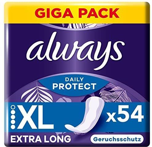 Always - Daily Protect Extra Long - Inlegkruisjes - 54 Stuks