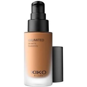 KIKO Milano Unlimited 24H Matte Foundation 8 WR, Langhoudende Matte Vloeibare Foundation Die Tot 24 Uur Lang Blijft Zitten