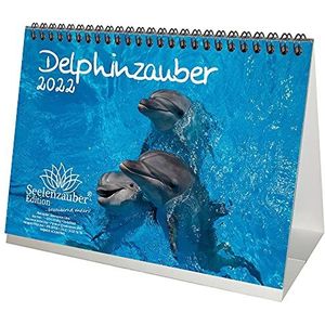 Seelenzauber Dolfijnen Magie DIN A5 Bureaukalender Voor 2022