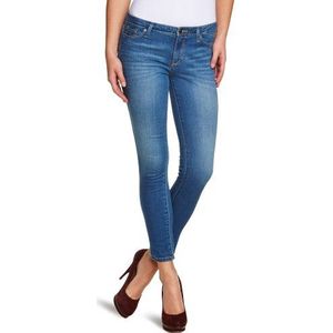 ESPRIT Dames Jeans O8043 Skinny/Slim Fit (buis) Normale tailleband, blauw (Bright Blue 971)., 32
