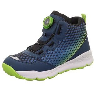 Superfit Jungen FREE RIDE leicht gefütterte Gore-Tex Sneaker, BLAU/HELLGRÜN 8000