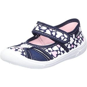 Vi-GGa-Mi Jongens Meisjes IGA Slipper, Donkerblauw/Wit, 27 EU, donkerblauw-wit., 27 EU