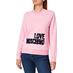 Love Moschino Sweatshirt voor dames, roze, 64