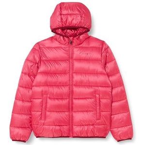 Champion Legacy Outdoor K-Light WR Hooded Gevulde jas voor kinderen en jongeren, Neon Roze, 9-10 anni