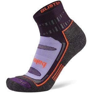 Balega Unisex Quarter Sock, Midnight Plum, Large US