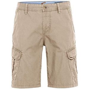 camel active Heren Camel Active Bermuda Cargo Shorts Broek, beige, 34