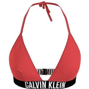 Calvin Klein Dames Rp Triangle BH, Bright Vermillion, S, Heldere Vermillion, S