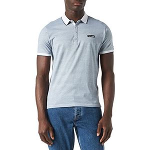 Teddy Smith Poloshirt voor heren - PASY 2 MC, Witte melange/microprint, XS