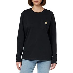 Carhartt Work Utility T-shirt voor dames, Zwart, XL