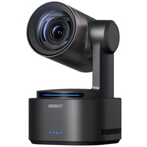 OBSBOT Tail 2 PTZR NDI camera 4K @60FPS, Pro AI Tracking, 1/1.5"" CMOS, 50MP, 5X optische zoom, 12X hybride zoom, SDI/HDMI/IP/USB 3.0 uitgang, live streaming voor onderwijs, conferenties, kerkdiensten