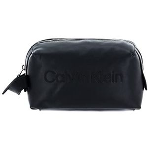 Calvin Klein Heren Set WASHBAG Travel Accessoire-Toiletry Kit, Ck Zwart, One Size, zwart., Eén maat