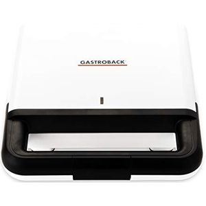 GASTROBACK, design sandwichmaker, 750 watt, toastplaten met antiaanbaklaag, klein/compact