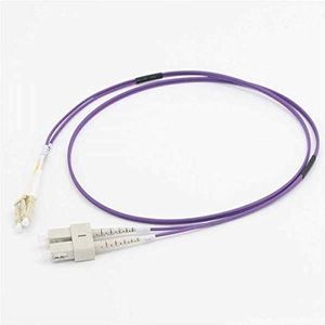 C2G 2m LSZH OM4 LSZH Fibre Optic kabel - Violet