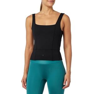 Champion Athletic C-Sport W-Quick Dry S-l Cropped Yoga Tanktop Dames, zwart., L