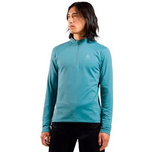 Odlo - Essential Light I - Fleece Pullover - Heren - Lange Mouwen - Halve Ritssluiting