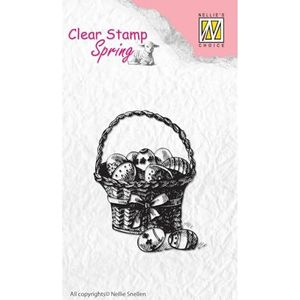Nellie Snellen - Duidelijke stempels/siliconen stempel - Spring Easter Eggs