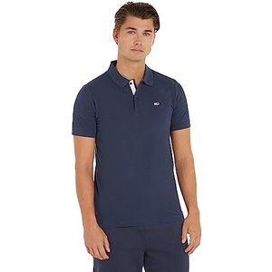 Tommy Jeans S/S polo's voor heren, Twilight Navy, XXL