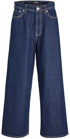 Jack & Jones - Model IRON - Kinderjeans - Wide Fit - Puur Katoen - Logopatch