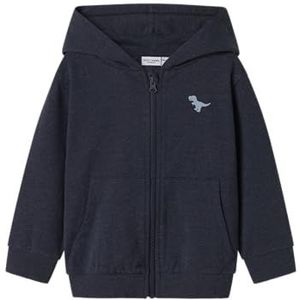 Cardigan - Zacht - Geborduurd - Regular Fit - Halve Kangoeroezak