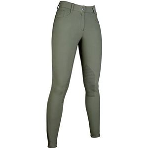 HKM Sunshine Siliconen Kniestukken Olijfgroen 36