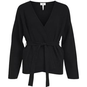 Object OBJREYNARD L/S CARDIGAN NOOS, zwart, XL