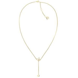 Tommy Hilfiger Jewelry halsketting voor dames met hanger geel goud - 2780672