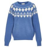 ebeeza - Trui - Beige - Knitwear - Lange Mouw - Ronde Hals