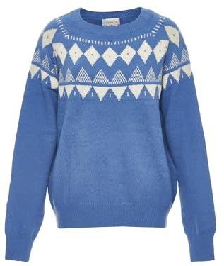 ebeeza - Trui - Beige - Knitwear - Lange Mouw - Ronde Hals