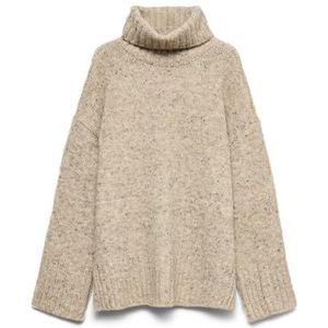 Vmingrid - Gebreide Pullover - Rolkraag - Lange Mouwen - Regular Fit
