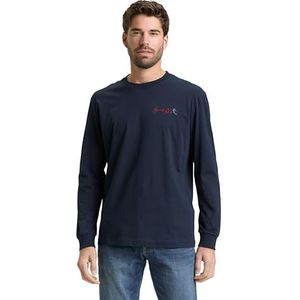 TOM TAILOR T-shirt met lange mouwen voor heren